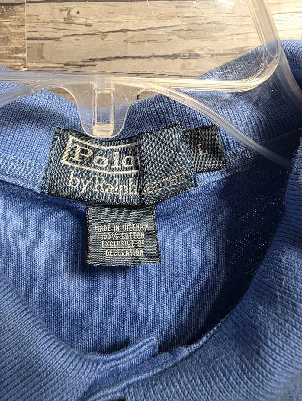 Polo by Ralph Lauren Sky Blue Cotton Polo